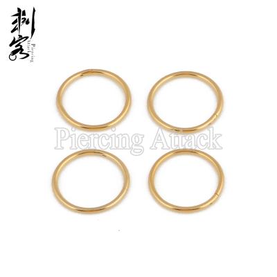 China Fashionable G23 Segment Titanium Hinged Ring With New Fit Body Jewelry Piercings for sale