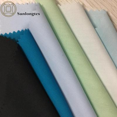 China Hot Sale Shrink-Resistant Polyester Recycled Polyester Fabric Textile Anti-Shrink And Breathable Garment Fabric for sale