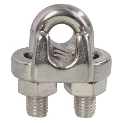 China DIN 741 Electrical Heavy Industry Galvanized Malleable Wire Rope Clip for sale