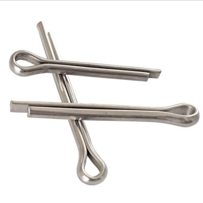 China GALVANIZED DIN 94 ss304 ss316 split pins stainless steel cotter pins split din 94 cotter pins for sale