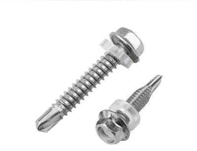 China General Industry SUS410 Factory Price St 4.2 To St 6.3 Hex Head Self Drilling Screw for sale