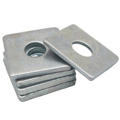 China DIN 436 Heavy Industry Carbon Steel Galvanized Square Joint Flat Gasket for sale