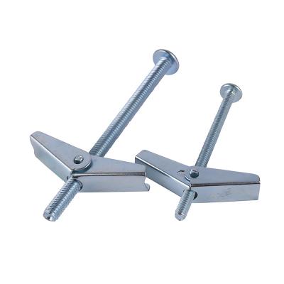 China Steel M4X50 Spring Toggle Wall Anchor With Pan Head Bolt for sale