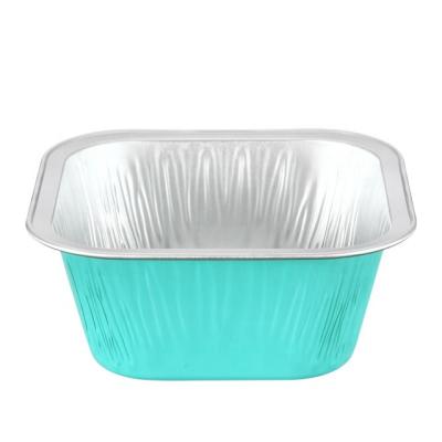 China For Food Grade 100ml Makers For Food Grade Baked Food Cheese Cup Foil Wrapping Aluminum Baking Food Container for sale