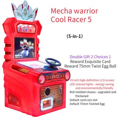 China Coin Management Mech Warrior Cool Racer 5 Motorcycle Racing Arcade Game for sale