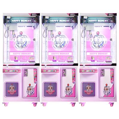 China Pink Kids Spielzeug Spielzeug Geschenk Puppe Verkaufssatz Plush Toys Arcade Klauenmaschine für das Haus Kind zu verkaufen