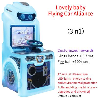 China Spielfeld-Rennwagen-Maschine Baby Coin Mall Robot Kinder Geschwindigkeits-Auto-Allianz Spiel zu verkaufen