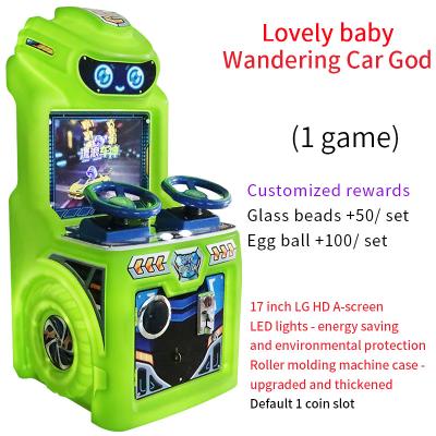 China Rallye-Rad-Stand-up-Rennspiel-Arcade-Spiel für zwei Personen Wandering Car God Racing-Spiel zu verkaufen