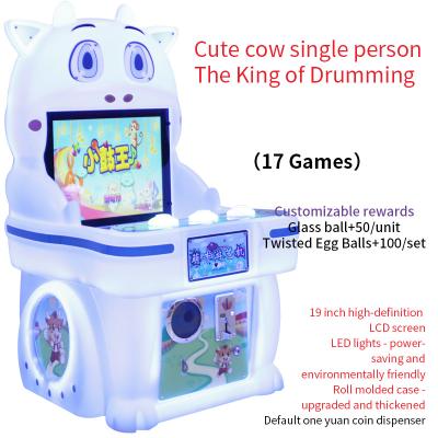 China Münzbetriebene Arcade-Spiele mit Münz-Slot Little Drum King Machine zu verkaufen