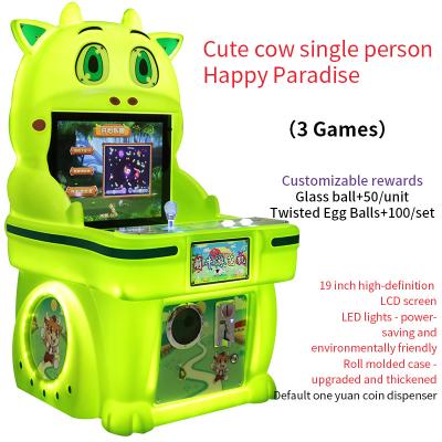 Chine Machines d'arcade Joystick Rocker Jeu Pour une seule personne Happy Park Machine de jeu à vendre