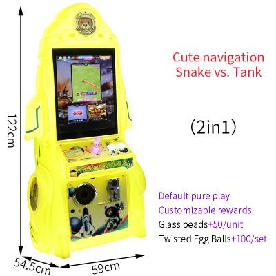 China Arcade Game Retro Style Endless Fun Snake Vs Tank Battle Addictive Gameplay Retro Graphics Endless Challenges for sale