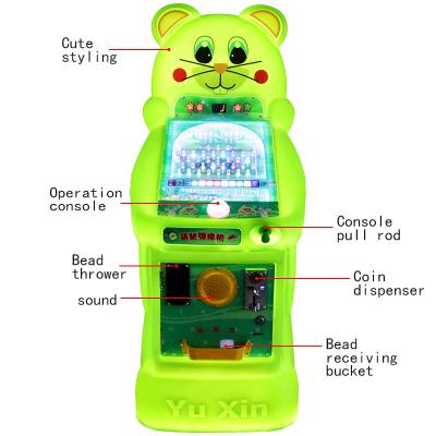 중국 19mm 아케이드 마우스 핀볼 머신 핀볼 게임 성인 및 어린이 실내 놀이공원 동전 판매용