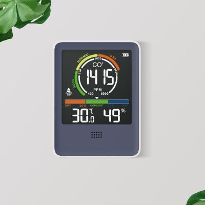 China Home Indoor Air Quality Monitor Carbon Dioxide Gas CO2 Meter Detector Temperature Humidity CO2 Monitor for sale