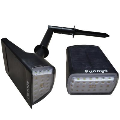 China Outdoor Waterproof Solar Powered Garden Light Punoge Motion Sensor Solar Wall Lamp for sale