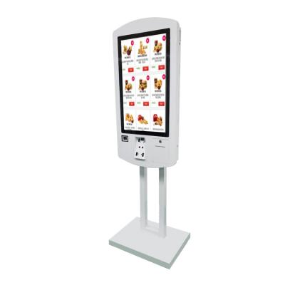 China Easy Installation LCD Screen Signage Flyer Digital Stand Digital Kiosk Single Sided Digital Kiosk With NFC for sale