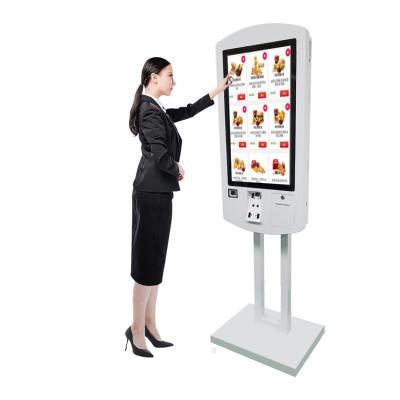 China Easy Rotating Digital Signage Kiosk Digital Setup Digital Signage Software For Indoor QSR Restaurant for sale