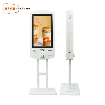 China Easy Installation OEM ODM Menu Kiosk Auto LCD Self Service Menu Kiosk for sale