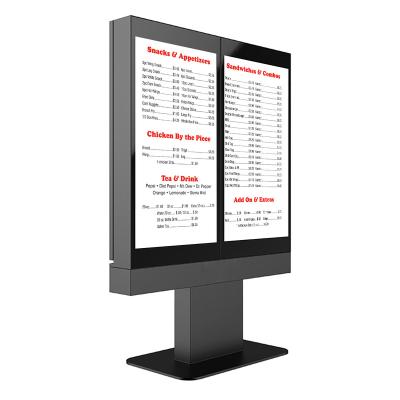 China 56 inch outdoor outdoor digital control by menu panel screen for sale