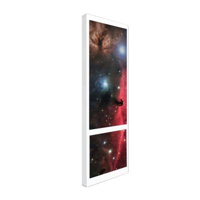 China Indoor 18.5 Inch + 10.1 Inch Elevator Screen Dual Array Digital Signage Display For Elevator for sale