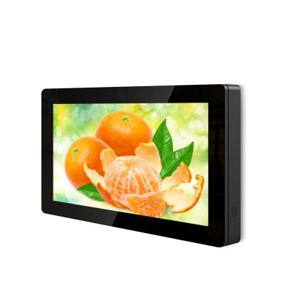 China Indoor Outdoor 27 Inch Wall Mount LCD Advertising Digital Signage Waterproof Signage And Displays for sale