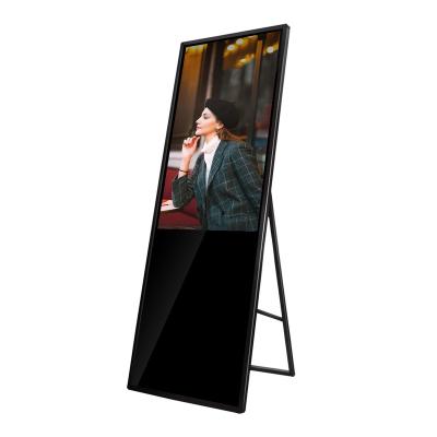 China Digital Display HD Indoor Video Signage Display Stand Indoor Digital Signage LED Poster Screen for sale