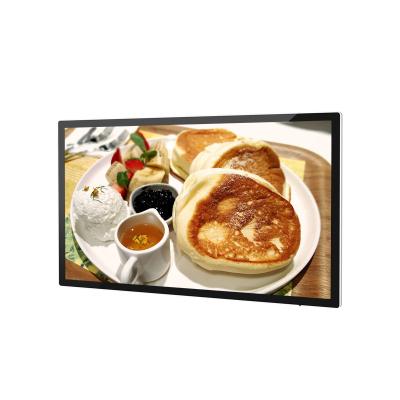 China Indoor OEM 55 Inch LCD Screen Wall Mounted Display Menu Digital Signage for sale