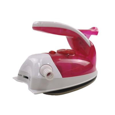 China RV Small Dual Voltage Travel Electric Hot Stamping Steam Iron With 50ml Water Tank for sale