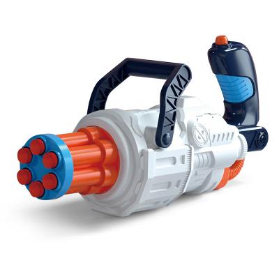 China Gatling Bullet Gun Soft Toy Six Bursts Of Shooting New Children's Soft Bullet Gun for sale