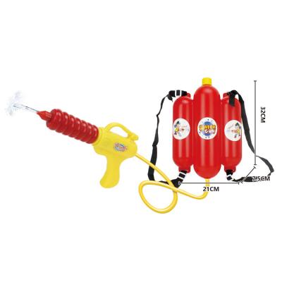 China Backpack water gun summer water war game toy fire extinguisher backpack water gun for kids for sale