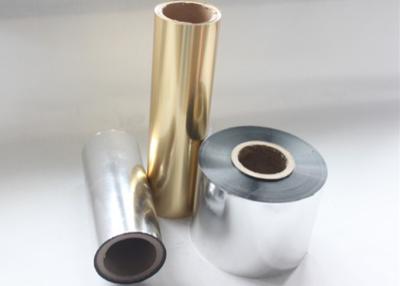 China Metallized BOPP Thermal Laminating Film Gold Silver Bronze Film Decorative Film for sale