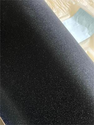 China Pre-Coating Black Glitter Lamination Film For Comestic Packaging Suitable For Lamination Machines for sale