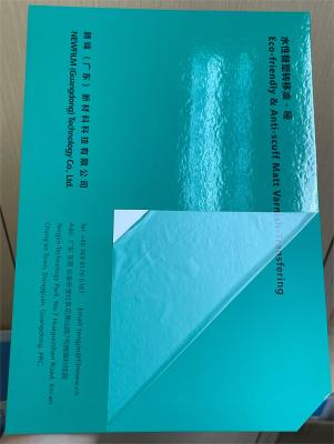 China Custom Width Recycled Vinyl Packaging Film for Printing Varnish 23 Mic No Lamination for sale