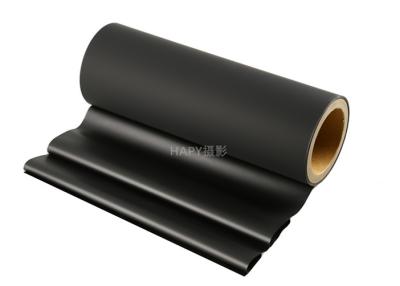 China Longitud de empaquetado de lujo de Matt Thermal Lamination Film For 22 Mic 4000m del color de la suave al tacto negra del terciopelo en venta