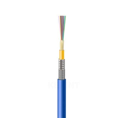 China KEXINT FTTH GJSFJV Indoor Bundled Multi-core Steel Tape Armored Fiber Optical Cable zu verkaufen