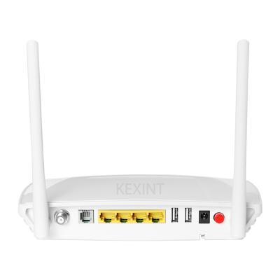 China KEXINT KXT-XPE650-C CATV XPON Ontario-drahtlosen Netzwerks Wechselstrom-Wifi ONU V2.0 Doppelband-WiFi-Faser-optische Ausrüstung zu verkaufen