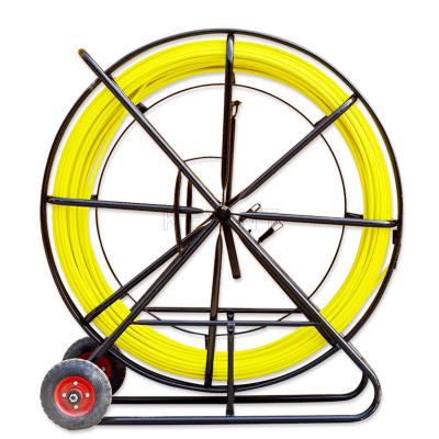 China KEXINT Fiber Optic Tools Plastic Coasted Fiberglass Duct Rodder for sale