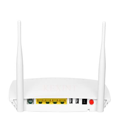 中国 FTTH Xpon Ont 1ge + 3 Fe + 1 Wifi 2.4g 5g ダブルチャネル + 1ポート + 2 Usb + 1 パワー 販売のため