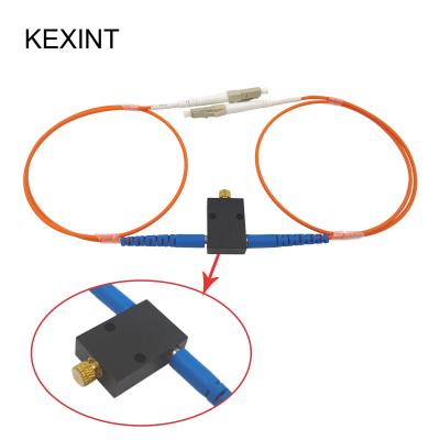 China Fiber Optic Variable Attenuator VOA Variable Optical Attenuator With FC/PC Connector for sale