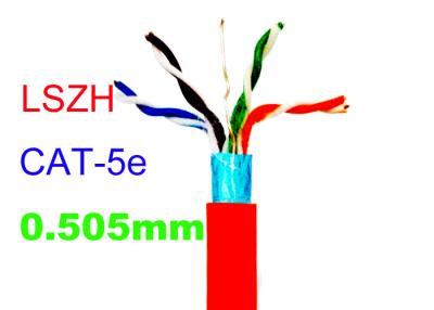 China Innen-LSZH Netz Shiled Cat5E ftp-Kupfer-Lan Cable Common Computers 24AWG zu verkaufen