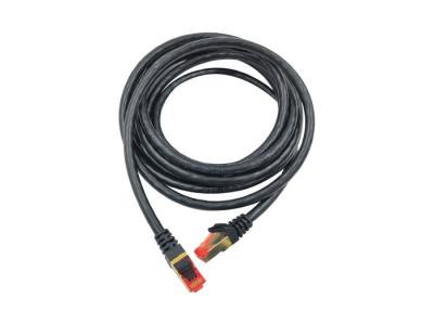 Китай Сеть Jumpe 1000N материала 5m Cu кабеля Lan 0.565mm меди SFTP CAT6A RJ45 50u продается