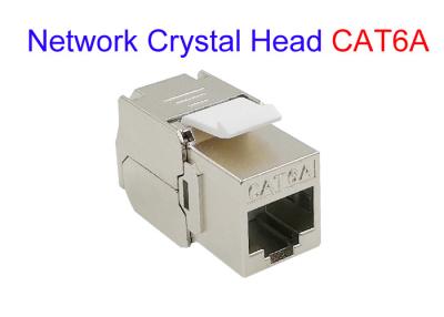 China Ftp SFTP CAT6A schirmte kupfernes elektrisches Kabel Glod überzog Netz Crystal Head Cat5e Cat7 RJ45 ab zu verkaufen