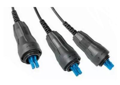 China ODVA-SC/LC Waterproof Fiber Optical Patch Cord 0.2db Insertion Loss For RRU BBU for sale