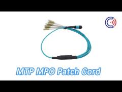 LC Duplex MTP MPO Patch Cord Female High Density Rapid Deployment