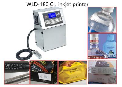 China High Efficiency Beverage Continuous Inkjet Printer For Batch Coding / Label Coding for sale