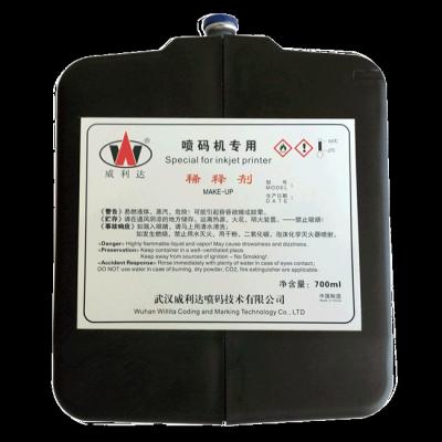 China 1L replacement ink cartridges for Hitachi Continious Inkjet Coding Printer for sale