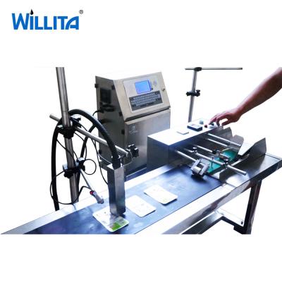 China Expiry Date Pigment Continuous Ink Printer System Single Colored With Self Cleaning function for sale