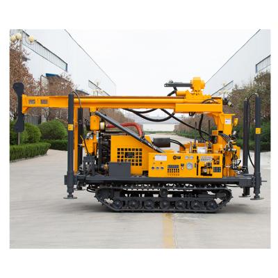 China water well drilling rig/factory price core drilling rig 280m crawler mining high speed diesel water well core drilling rig for sale