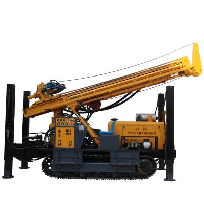 China Water Wells Portable Rock Drill Rig Portable Steel Crawler 680M Depth Air Hydraulic Water Well Drilling Rig for sale