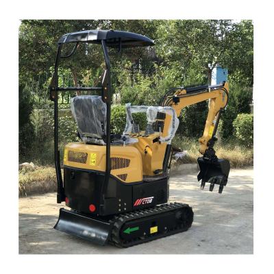 China Multifuction CT08 Engine EPA4 0.85T Mini Rubber Track Excavator Machine for sale