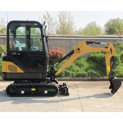 China Multifuction 11.2kw EPA4 YANMAR Steel Track 1.8T Engine Small Mini Excavator Digger for sale